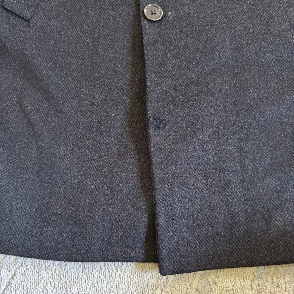 Cardinal of Canada Graham topcoat brown wool cashmere 42 / large
